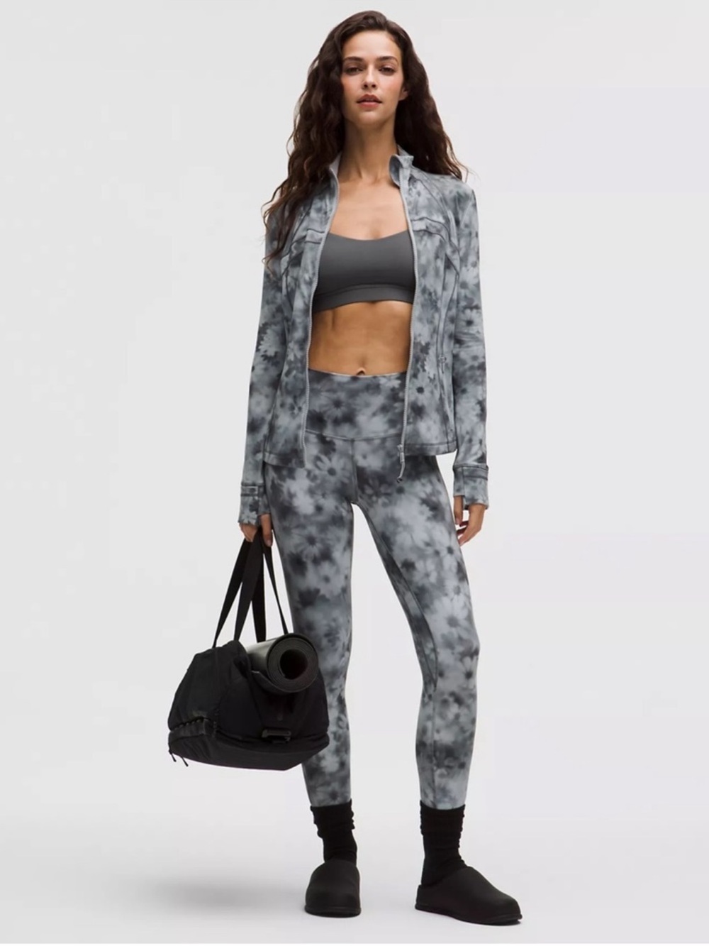 Lululemon Align High Rise 25” Meadow Haze Grey Multi 8